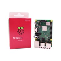 Carte de développement Raspberry Pi 3B+ avec interface USB/Type-C et système d'exploitation Linux