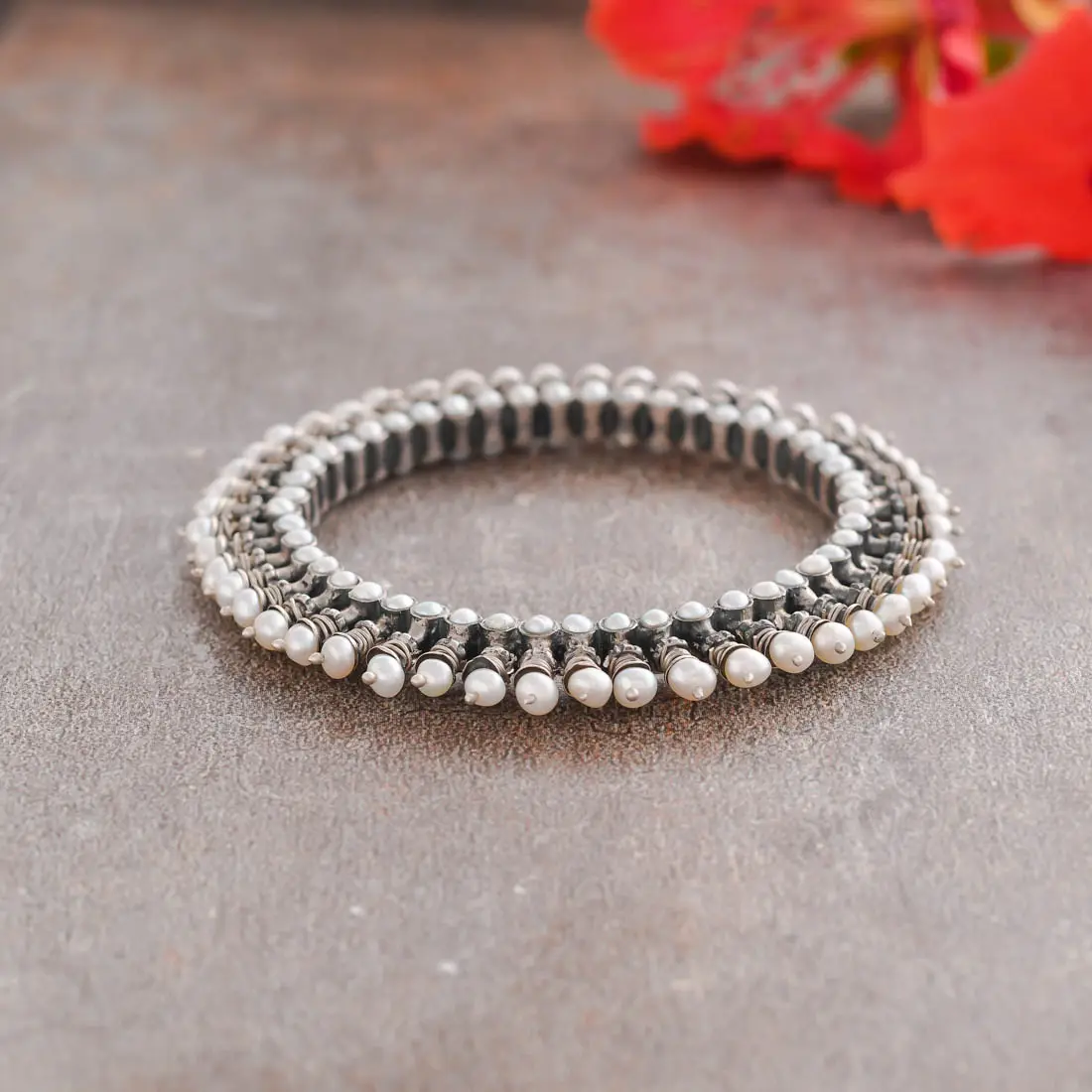 Indian Silver Bangle-Silver Bangle-Silver Bangle India