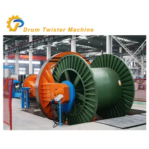Twister de tambor Chipeng, máquina de colocação de cabos de alta seção transversal, cabo de alimentação de média tensão em forma de setor redondo