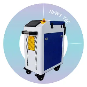 Precision cleaning handheld pulse laser cleaning machine for rust removal, coating removal, oil removal and dirt removal