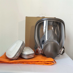<span class=keywords><strong>Masque</strong></span> respiratoire intégral réutilisable CF6800 certifié CE avec filtre à charbon actif pour gaz organiques, vapeurs et <span class=keywords><strong>peinture</strong></span> automobile - Product Image 2