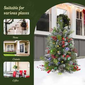 Factory Sales Color <b>Lights</b> Snow Christmas Tree Remote Control Set Christmas Tree Decoration - Product Image 4