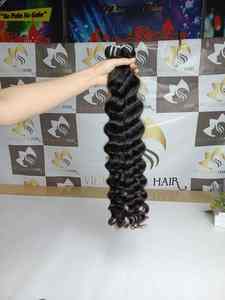 Extensions de cheveux Remy vierges vietnamiennes Double trame Offre Spéciale fabriquées au Viet Nam 2025 Cheveux de trame de vague océanique - Product Image 2