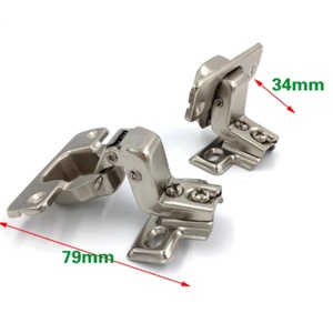 35mm Steel Short Arm <b>Spring</b> Cabinet Hinge Nickel Finish Small Adjustable Hydraulic Kitchen Furniture Traditional Design - Product Image 6