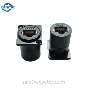 Conector RJ45 a prueba de agua IP68, con conector de mampara RJ45 a Cable Ethernet - Product Image 3