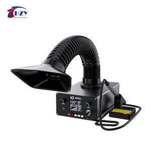 <span class=keywords><strong>Fer</strong></span> à <span class=keywords><strong>souder</strong></span> thermostatique à fumer D-201 pour puce électronique PCB outils de soudage électroniques numériques réparation 2 en 1 - Product Image 1