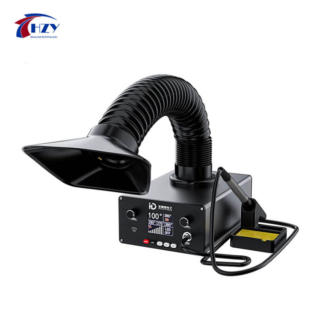 D-201 Smoking Thermostatic Soldering Iron for Electronic Chip PCB Digital Electronic Welding Tools Repair 2 in 1