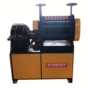 Machine de redressage de ferraille entièrement automatique avec fonction de coupe, 6-12, 6-14, 6-16, 8-20, 10-25 mm - Product Image 3