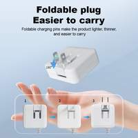 Vente en gros multi-ports US JP Plug QC3.0 5V 1A 2.4A Adaptateur secteur 2 ports USB Charge rapide Chargeur mural de voyage compact