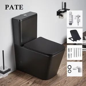 Europe sanitaryware inodoro new design ceramic toilet modern quick release toilette seat two pieces ceramic toilet