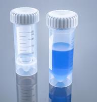 Tubes à centrifuger gradués noirs clairs coniques de 10ml 15ml PP matériel pour une utilisation en laboratoire