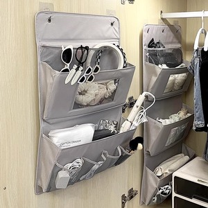 Bolsa de almacenamiento colgante SND4004 para montar en la pared, organizador de ropa rectangular multiusos para dormitorio, armario, puerta, ventana - Product Image 1