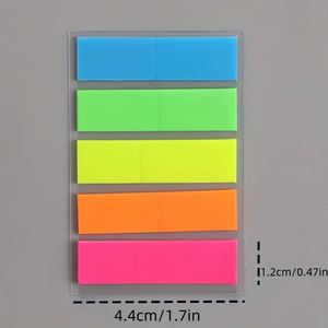 Cute Cartoon Self-Adhesive <b>Memo</b> <b>Pads</b> Durable PET Material Sticky Notes Notepad Perfect Diary Stationery Offset Paper Gift - Product Image 2