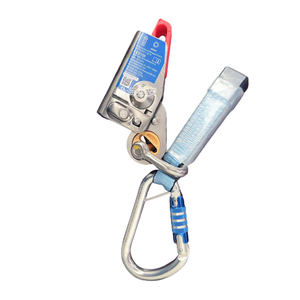 Diseño clásico Cable de acero Climb Slider Cable Grab Mosquetón portátil para escalar - Product Image 2