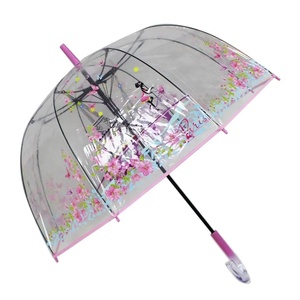 <span class=keywords><strong>Paraguas</strong></span> Transparente Tipo Burbuja POE, Modelo Apollo con Mango Largo, Personalizable con Impresión, Venta al Por Mayor, Protección Solar y Contra la Lluvia - Product Image 1