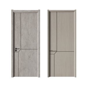 Shengyifa Middle East Market impermeable hueco WPC Interior blanco <span class=keywords><strong>puerta</strong></span> moderna con <span class=keywords><strong>marco</strong></span> de <span class=keywords><strong>puerta</strong></span> - Product Image 1