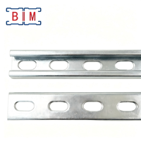 Profilé en C galvanisé à chaud 41x21, norme ASTM, 3m, tailles standard et sur mesure, service de découpe pour suspension de tuyaux industriels