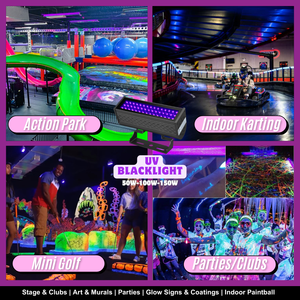 Sản phẩm mới ul ETL được liệt kê <span class=keywords><strong>UV</strong></span> ánh sáng màu đen 100W <span class=keywords><strong>IP67</strong></span> không thấm nước mạnh mẽ <span class=keywords><strong>UV</strong></span> Spotlight 395nm <span class=keywords><strong>UV</strong></span> đèn cho Giáng sinh - Product Image 3