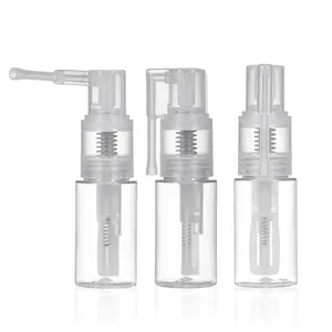 Travel Size Rotating Long Mouth Nozzle Spray Bottle For Glitter Powder