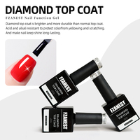 FZANEST 2023 ongles fournitures salon hema sans diamant couche de finition nail art ongles salon produits professionnels