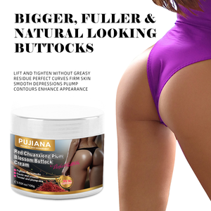 Crema Natural para Levantar Glúteos de Marca Privada, Crema Orgánica para Mejorar los Glúteos, Crema Reafirmante para Dar Forma a los Glúteos, Crema Anticelulitis para Mujeres - Product Image 3