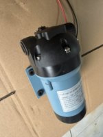 Pompa Diafragma DC 24v Brushless Motor 1.5Mpa Tekanan Tinggi Otomatis Pengatur Aliran Daya DC Aliran Besar untuk Peningkat Tekanan RO