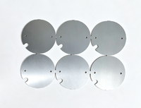 Circuit imprimé en aluminium MCPCB rond personnalisé, simple face, pour éclairage LED, OEM, pour downlight et ampoule LED