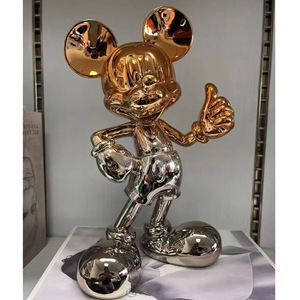 Hoài cổ cổ điển thân thiện với môi Nhựa <span class=keywords><strong>Mickey</strong></span> Chuột Internet celebrator trang trí nhà khen ngợi phim hoạt hình sáng tạo TV Tủ rượu - Product Image 3