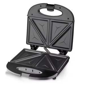 European Style Automatic Household Sandwich Waffle Toast <b>Breakfast</b> <b>Maker</b> Double-Sided Heating Non-Stick USB Powered Plastic - Product Image 3
