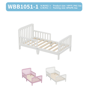 Clafbebe <span class=keywords><strong>Lit</strong></span> bébé en bois massif de pin de haute qualité, <span class=keywords><strong>lit</strong></span> pour tout-petit, meubles de chambre à coucher - Product Image 2