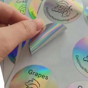Hoja de pegatinas de vinilo con corte de beso de impresión personalizada holográfica impermeable autoadhesiva promocional respetuoso con el medio ambiente <span class=keywords><strong>para</strong></span> gafas de niños - Product Image 2