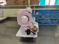Machine à coudre industrielle domestique multifonction JK 307 en promotion avec mécanisme d'alimentation manuel, point zigzag, moteur inclus