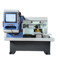 Système de commande CNC haute précision SNY9800 pour tour, idéal pour la réparation de jantes de voiture en alliage, la découpe diamantée et la machine à tréfiler les moyeux.