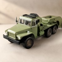 Camion télécommandé en métal, échelle 1/16, tracteur 6x6 avec remorque surbaissée, véhicule semi-remorque 2.4G pour route avec chargeur, cadeau pour enfants