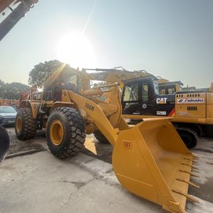 En stock Máquina cargadora de ruedas CAT 966H usada en Shanghai Caterpillar 950H Original Japan Engine Front Loader - Product Image 6