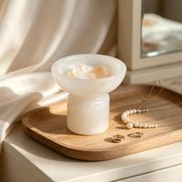 Diffuseur d'arômes en marbre naturel sculpté à la main de luxe, bol d'aromathérapie pour huiles essentielles, décoration de bureau, maison, hôtel