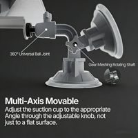 Support de réception de signal portable pour mini-ventouse de voiture, fixation sur toit ou toit ouvrant, avec réglage multi-angle et forte aspiration
