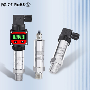Sensor de Presión de Diafragma Plano con Pantalla LCD, RS485, 0.5%, 24v, para Aceite Hidráulico, 4-20ma, CE, Grado Sanitario, Transmisor de Presión de Película Plana - Product Image 1