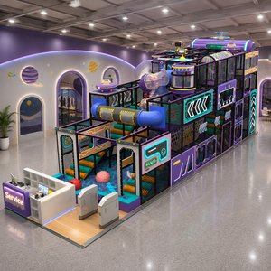 Vibrant Color Kids Indoor Playground Equipment Soft Children Role Play Areas With Durable Powder Coated Frames - Product Image 1