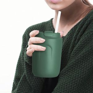 Tasse à café isotherme élégante en acier inoxydable 220ML/380ML avec couvercle réutilisable – Cadeau idéal – Meilleures ventes - Product Image 5