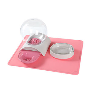 Cuenco para perros y gatos, dispensador automático de comida y agua, productos para mascotas de alta calidad - Product Image 1