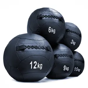 Wholesale PVC Soft Medicine Ball Orange Medicine Ball 3kg Medicine Balls Set