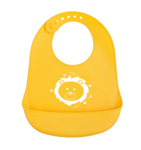 ผ้ากันเปื้อนซิลิโคนสำหรับเด็กทารก กันน้ำ สำหรับใส่อาหาร มีหาง ดีไซน์สำหรับเด็กทารก วัสดุเกรดอาหาร - Product Image 5