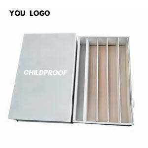 Aangepaste Siliconen Knop Kindveilige Doos Pre 5Packs Verpakking Doos Voor Pre 110Mm 98M Magneet Kingsize Carbord Lade Doos - Product Image 4