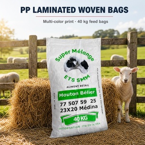 Sacchi in PP Tessuto Laminato BOPP da 25kg, 40kg, 50kg per Mangimi Animali, Resistenti all'Umidità, Personalizzabili per Agricoltura - Product Image 2
