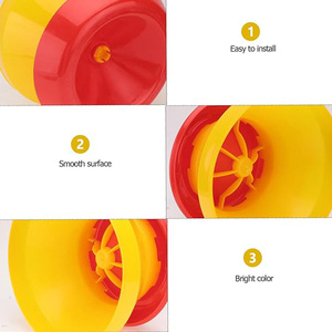 Secchio per Mangime RS-88 di Alta Qualità in Plastica per Pollame, Polli e Uccelli, Mangiatoia per Pulcini - Product Image 4