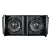 Sistema de Sonido Profesional de Doble Línea de 12 Pulgadas con Potencia de Salida de 600W y Construcción de Madera de Alta Calidad