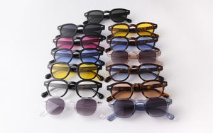 Fashion <strong>Korean</strong> Style Retro Round Sunglasses Tortoiseshell Frame Yellow Lens Rivets Sun <strong>Glasses</strong> Vintage Shades Ladies Eyewear - Product Image 5