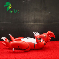 Dragon gonflable en PVC souple, modèle de dessin animé, jouet gonflable en forme de dragon