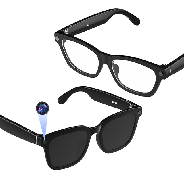 2026 SANVNET V03 Smart Glasses Video with 8MP Camera AI Translation Recording ENC Noise Reduction Sunglasses Smart Eyewear